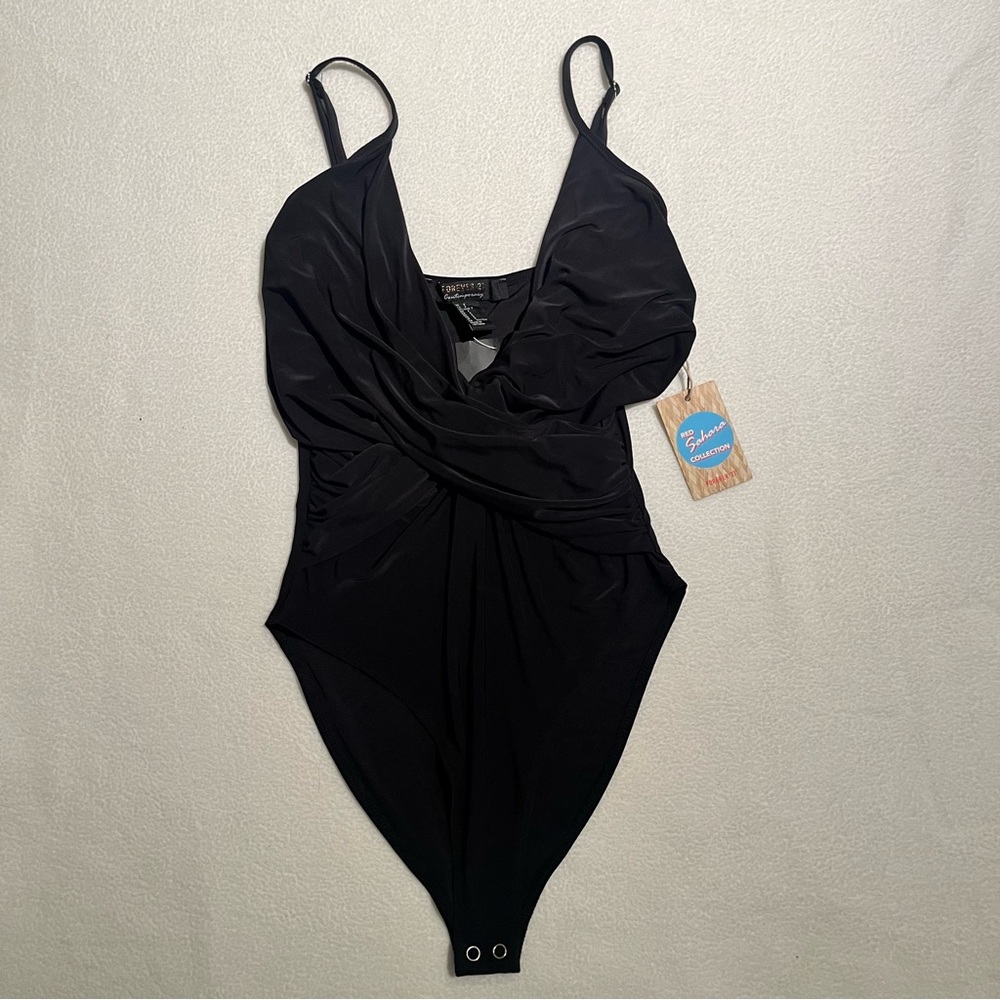 Black Forever 21 Bodysuit